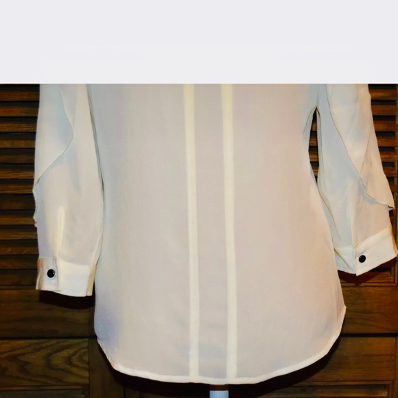 Beautiful Rebecca Minkoff "Erin" Silk Blouse - Picture 6 of 6